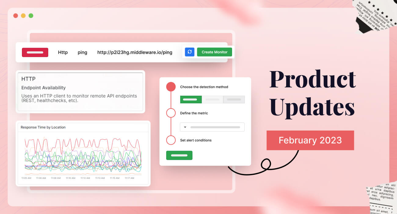 Feb Product Update: Synthetic Monitoring