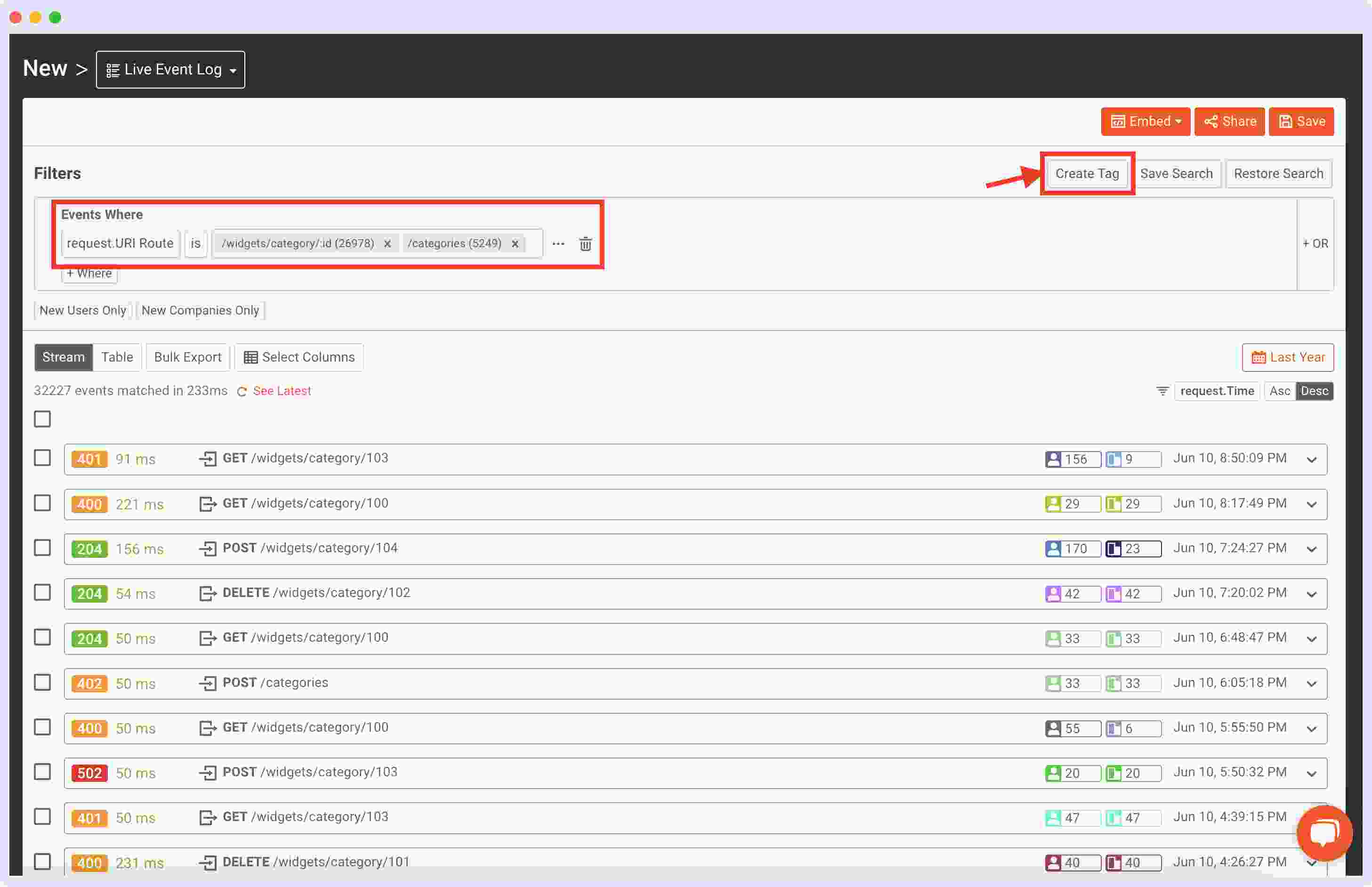 Moesif API analytics and monitoring platform