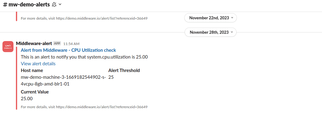 Using Middleware to Avoid Alert Fatigue