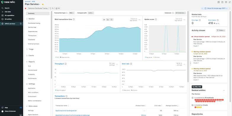 Oracle Database Monitoring - New Relic 