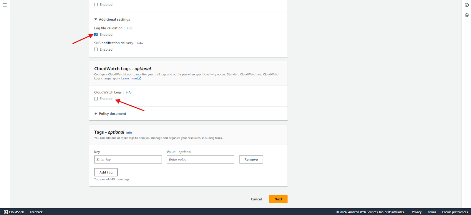 AWS CloudTrail Logs 6