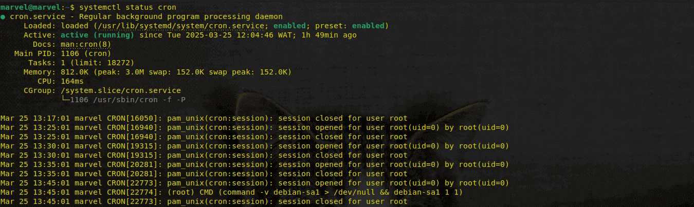 Viewing Logs for Specific Service in systemctl logs