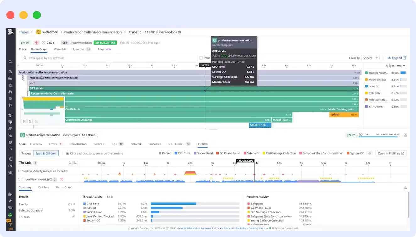 Datadog Application Performance Monitoring
