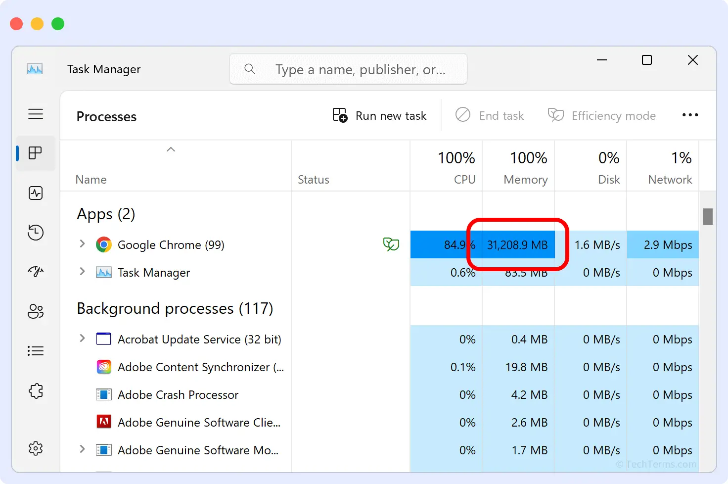 Memory Leaks issue in app performance