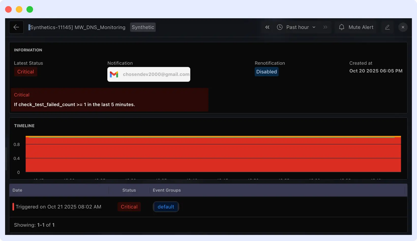 Middleware smart alerting integrations with Slack, PagerDuty, Opsgenie, and email