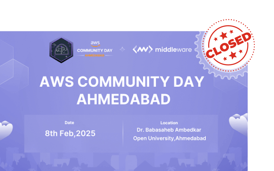 Join Middleware at ACD Ahmedabad 2025