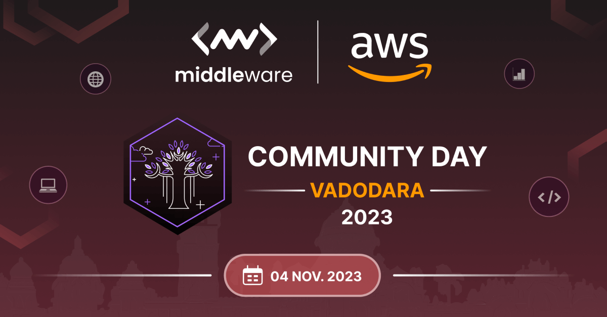 Meet us at AWS Vadodara