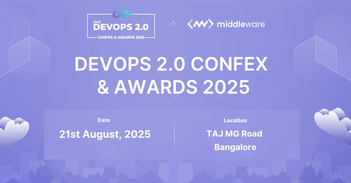 Join Middleware at DevOps 2.0 Awards 2025!