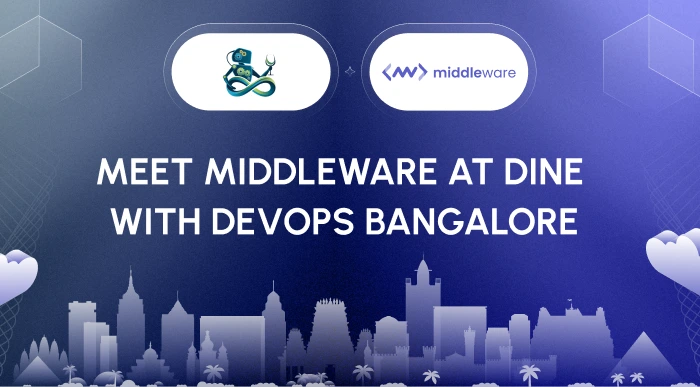 Join Middleware at Dine With DevOps VI Bengaluru 2026!