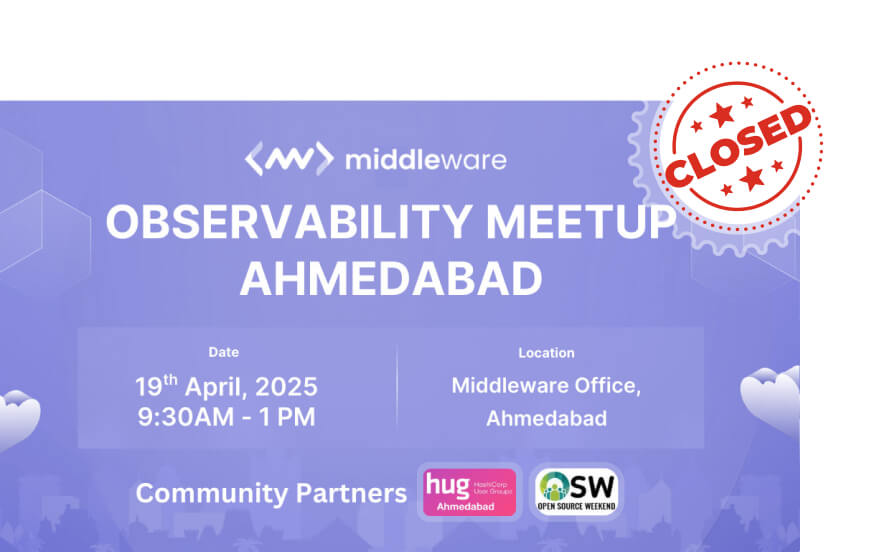 Observability Meetup Ahmedabad