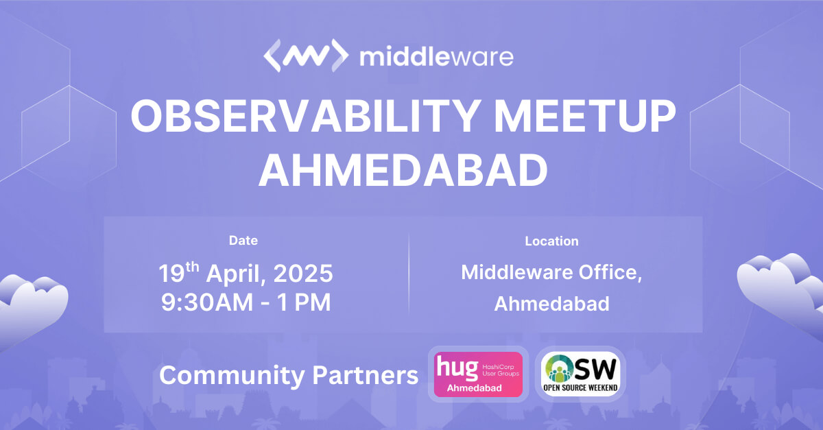 Observability Meetup Ahmedabad