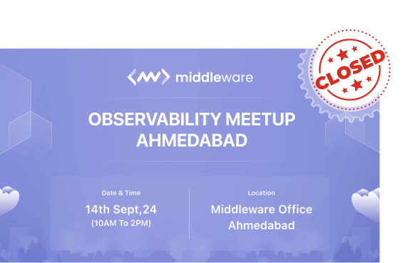 Observability Meetup Ahmedabad