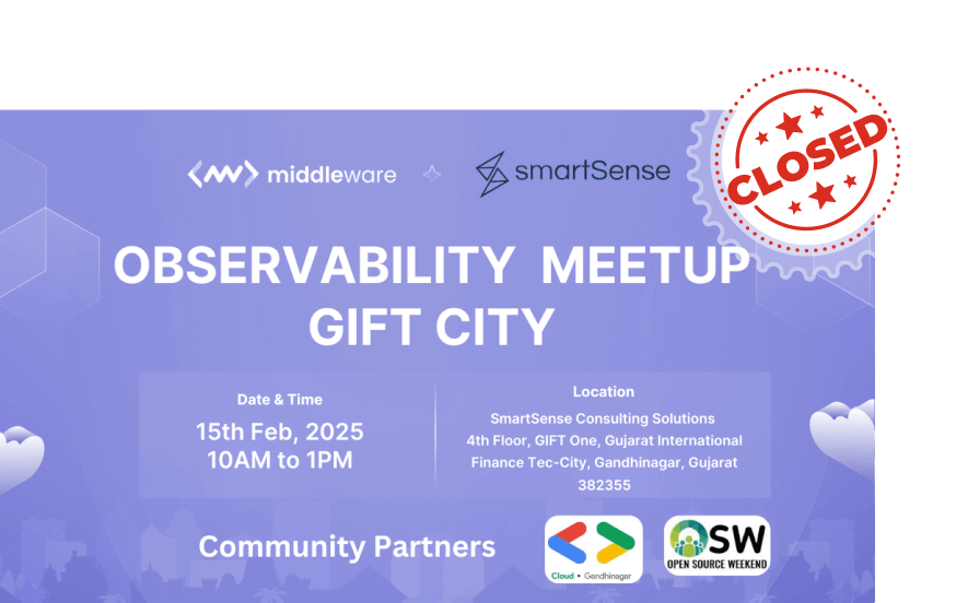 Observability Meetup Gift City