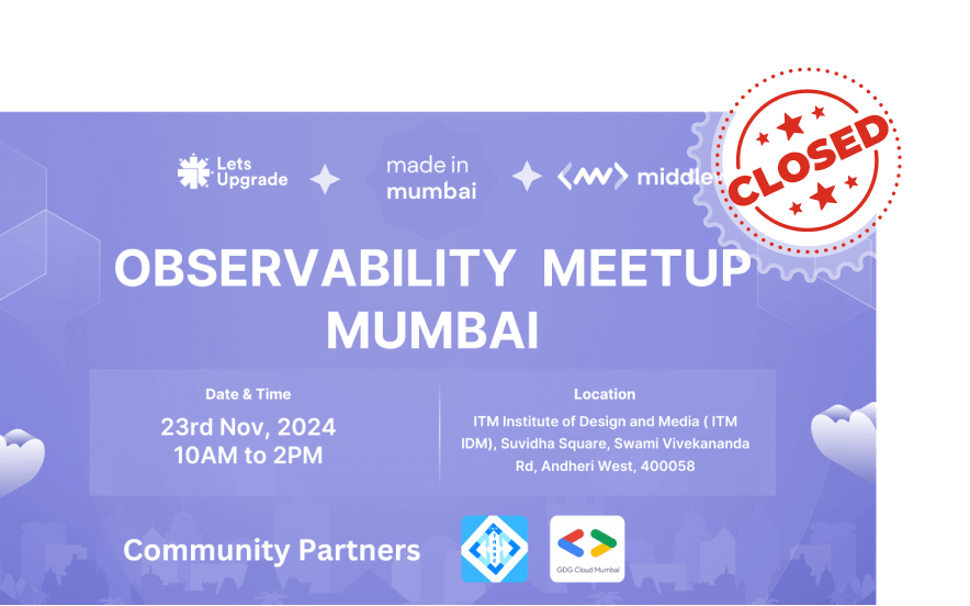 Observability Meetup Mumbai