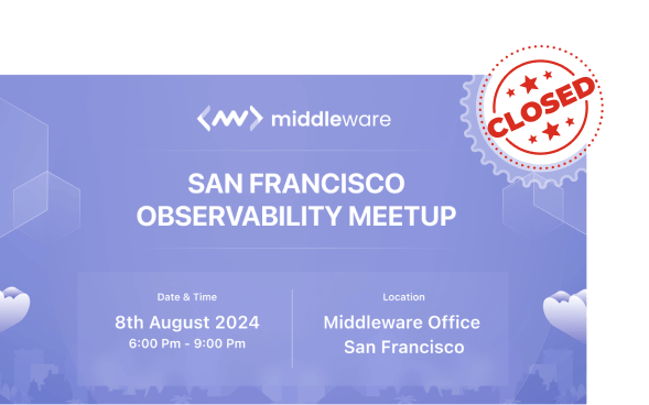 Observability Meetup San Francisco