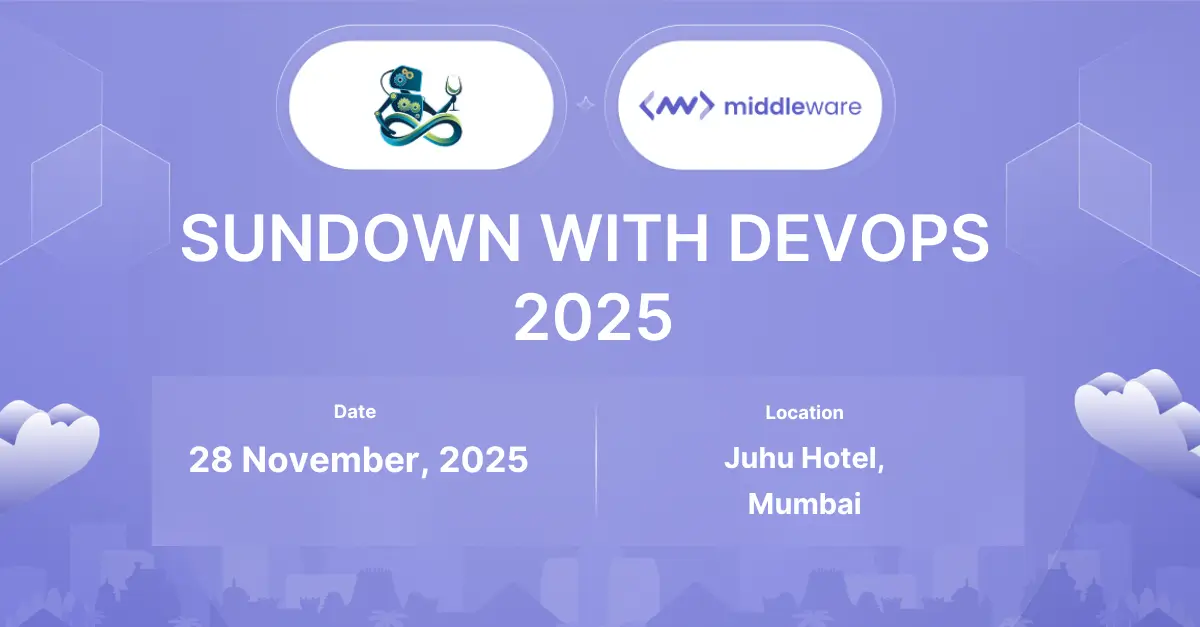Join Middleware at Sundown with DevOps 2025