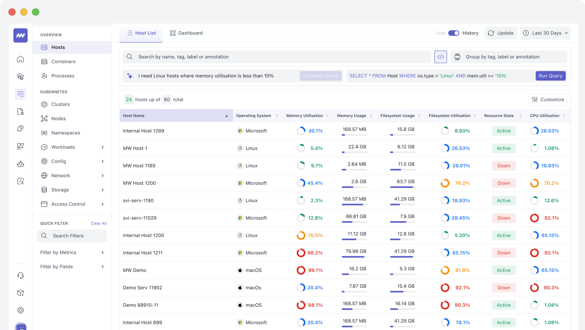 Any Query Language One Unified Dashboard