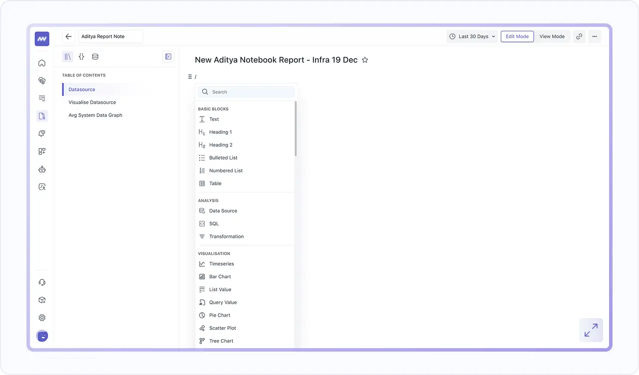 Document The Investigation Trail