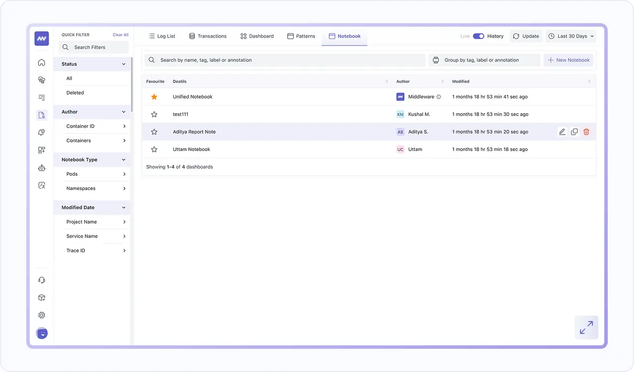 Keep Notebooks Organised for The Whole Team