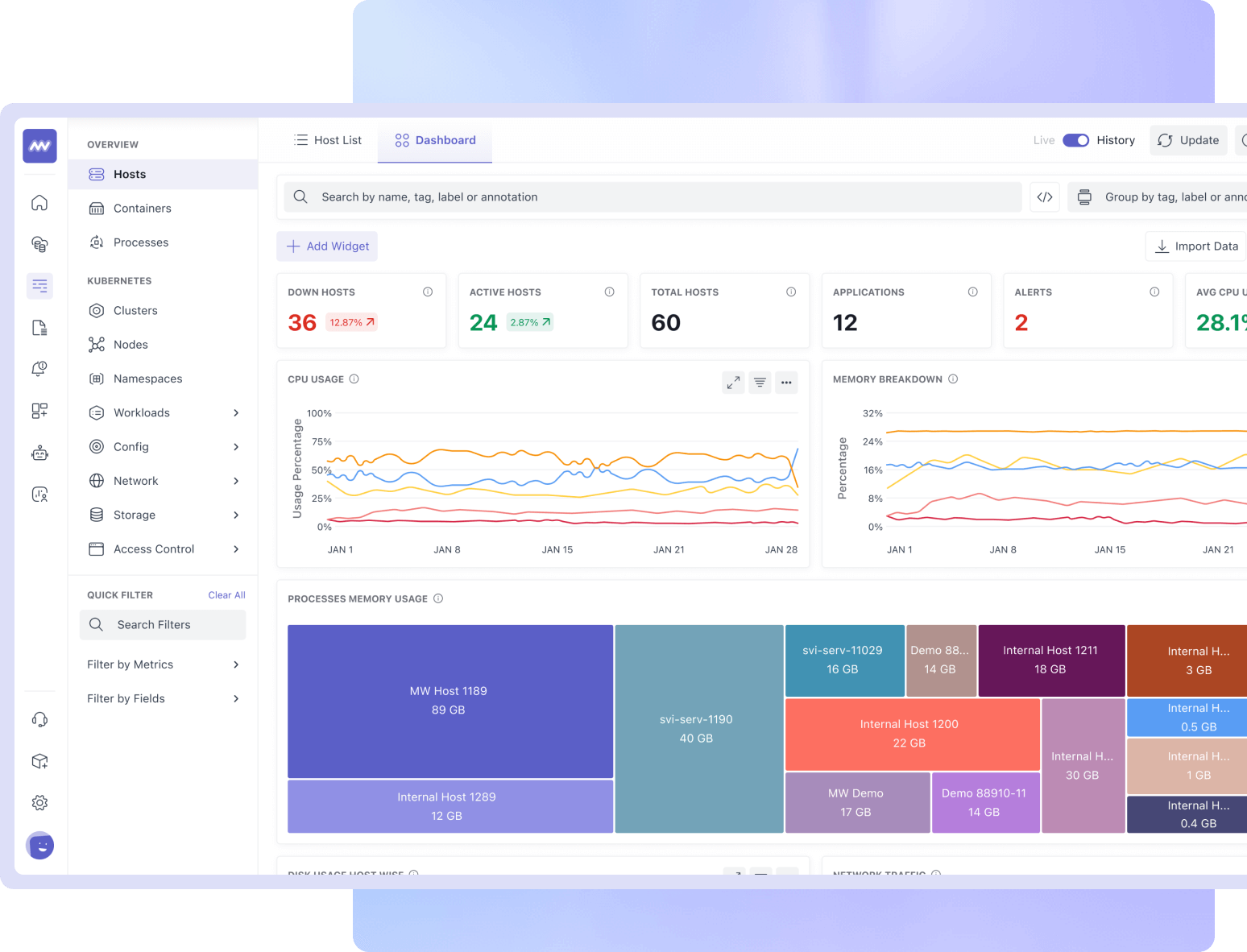 Infrastructure Monitoring Tool