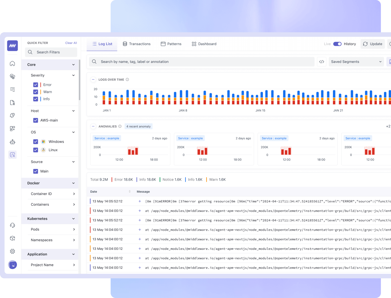 Log Monitoring Tool