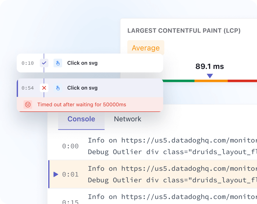 Web app troubleshooting insights