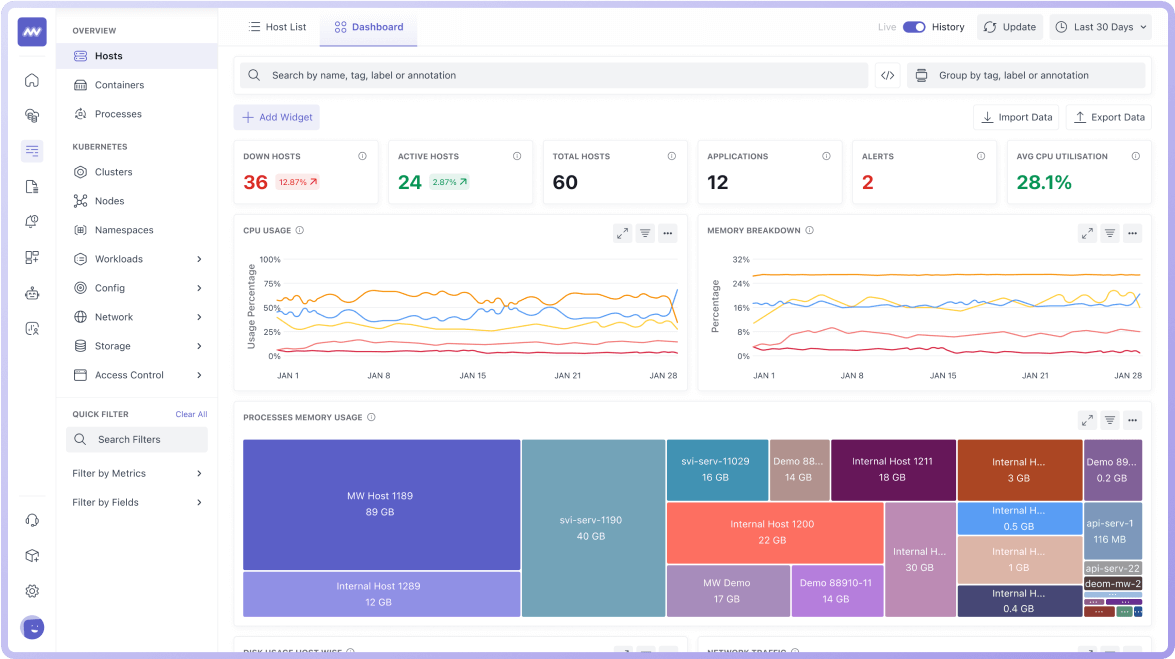 Infrastructure Monitoring