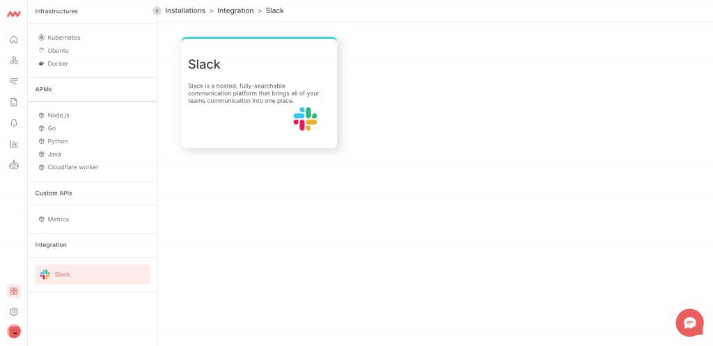 Slack integration 