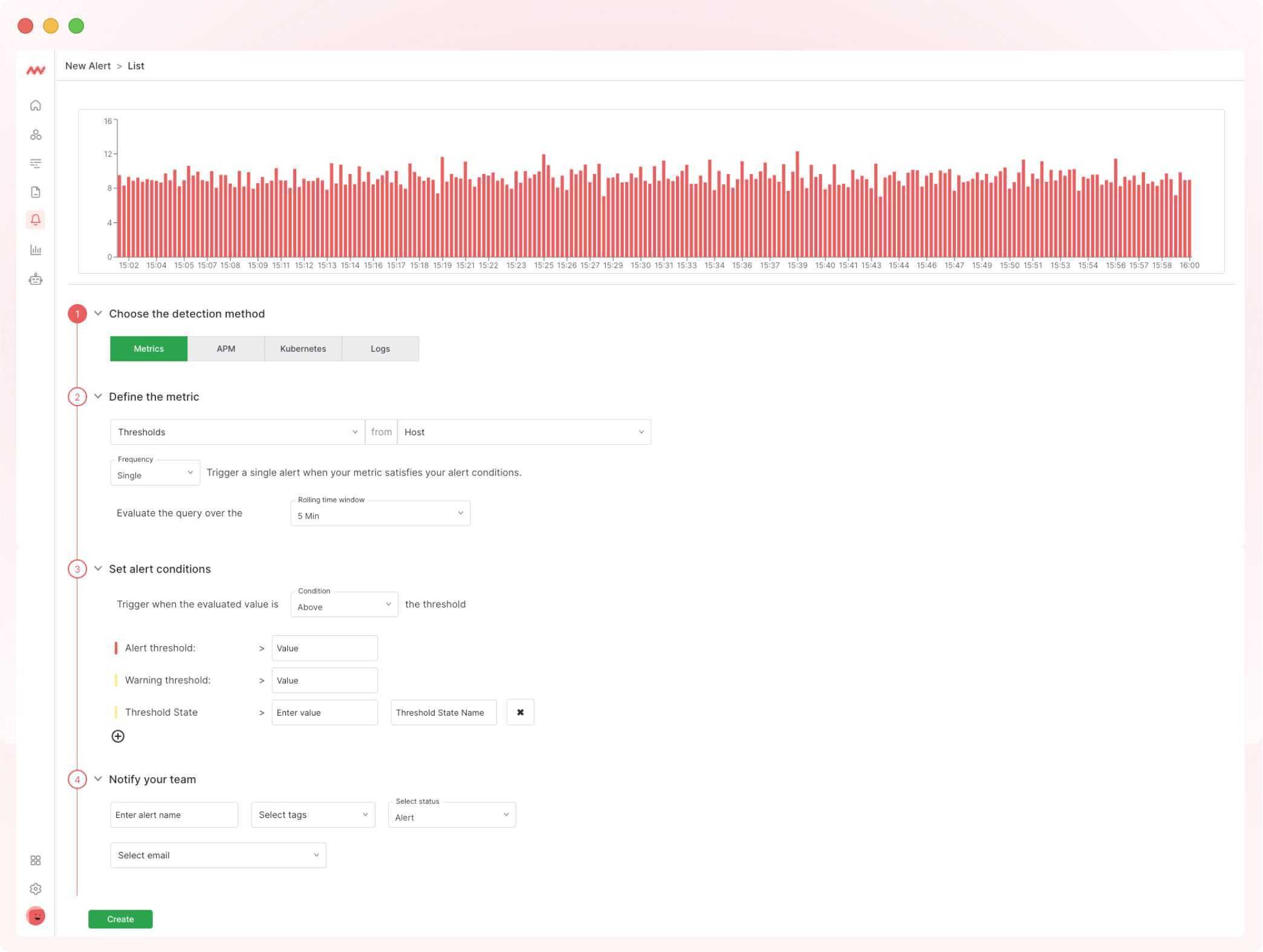 Alerts in Middleware