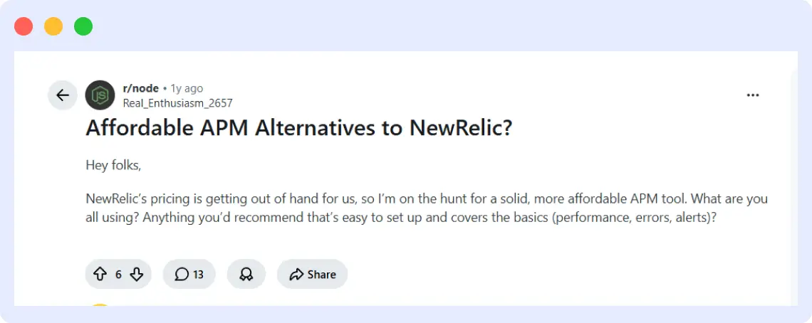 new relic bills