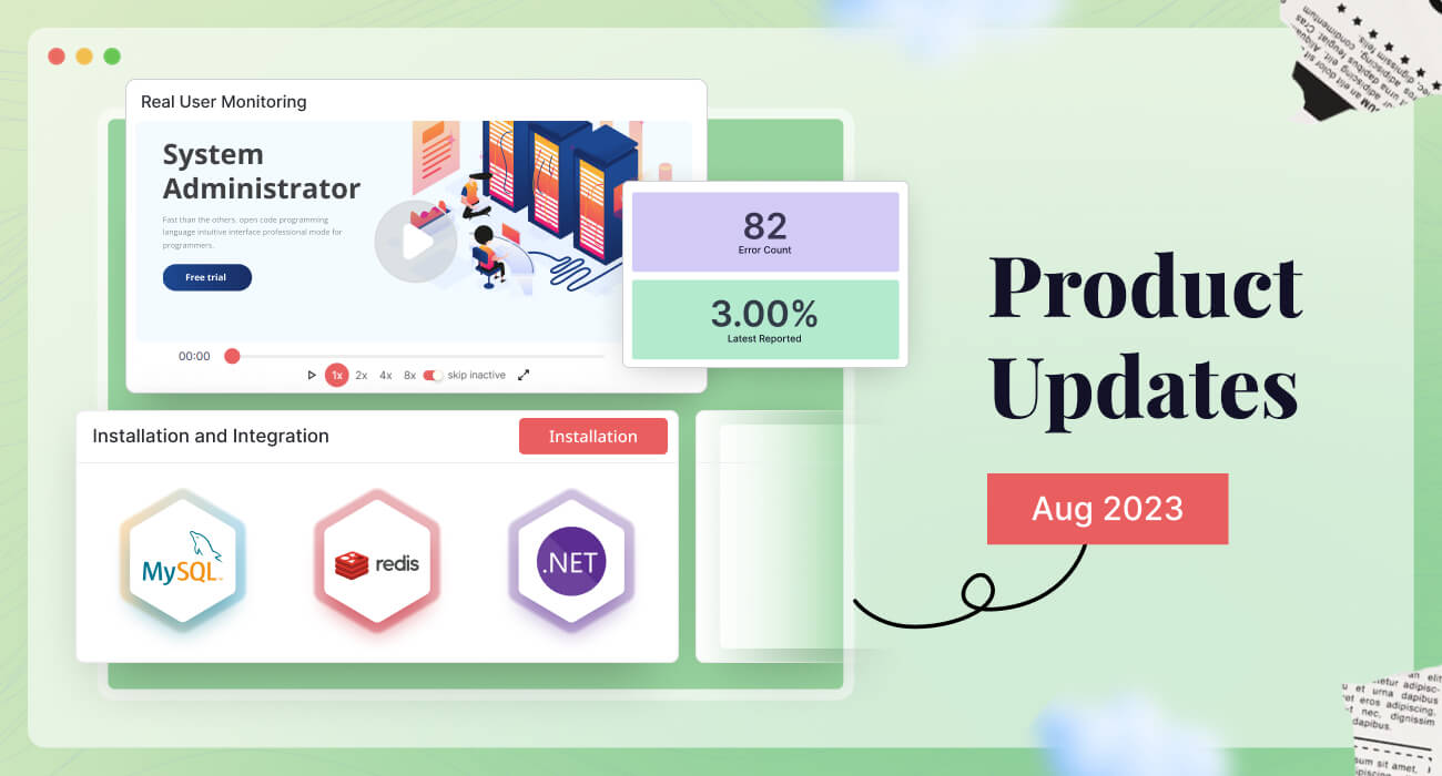 August Product Update: Real User Monitoring (RUM)