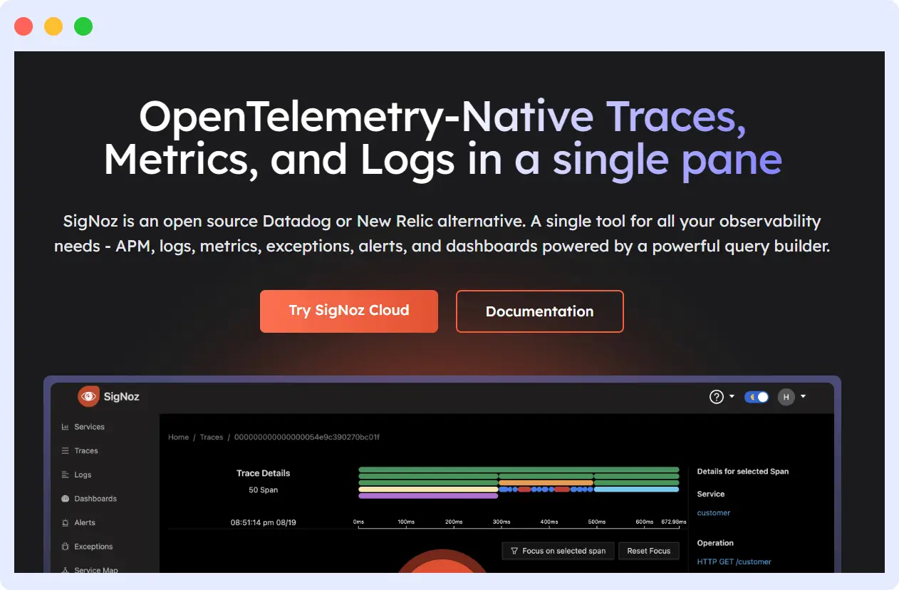 signoz apm tool
