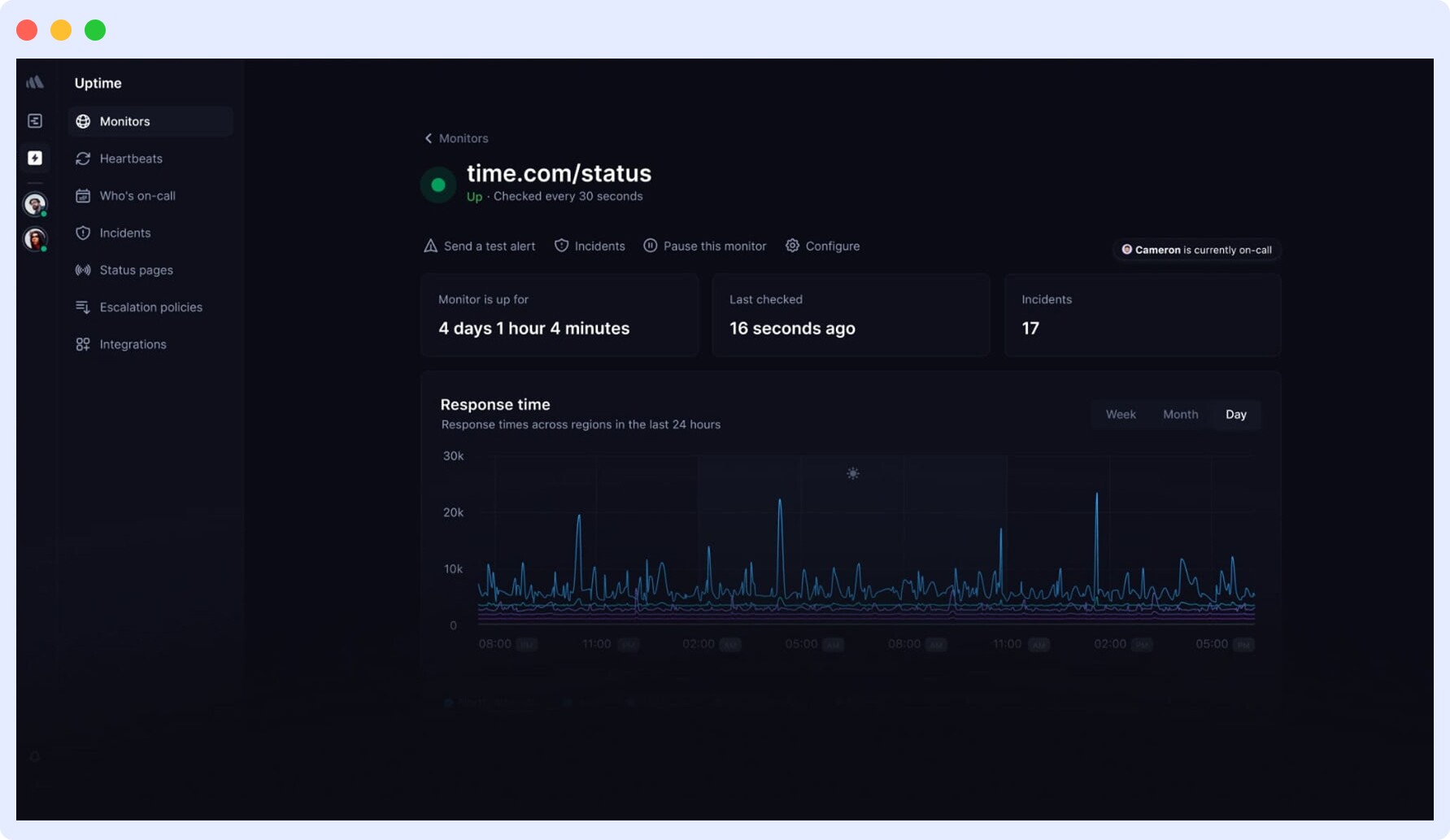 Better stack API Monitoring Tool