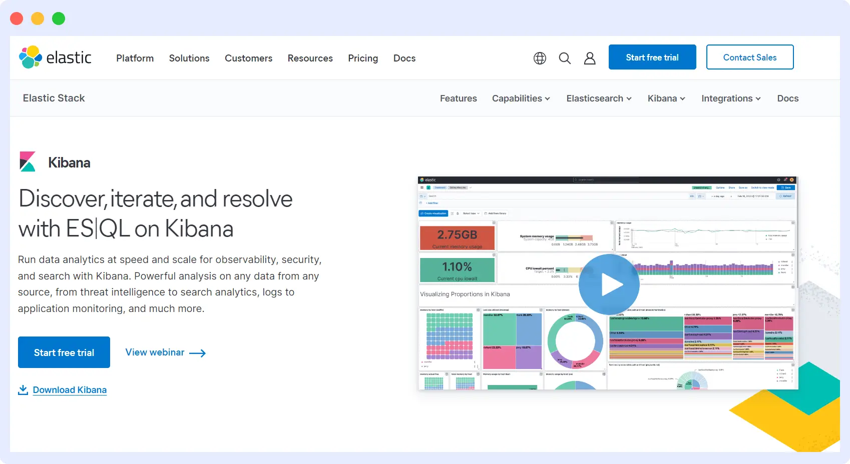 Grafana open source alternative, Kibana