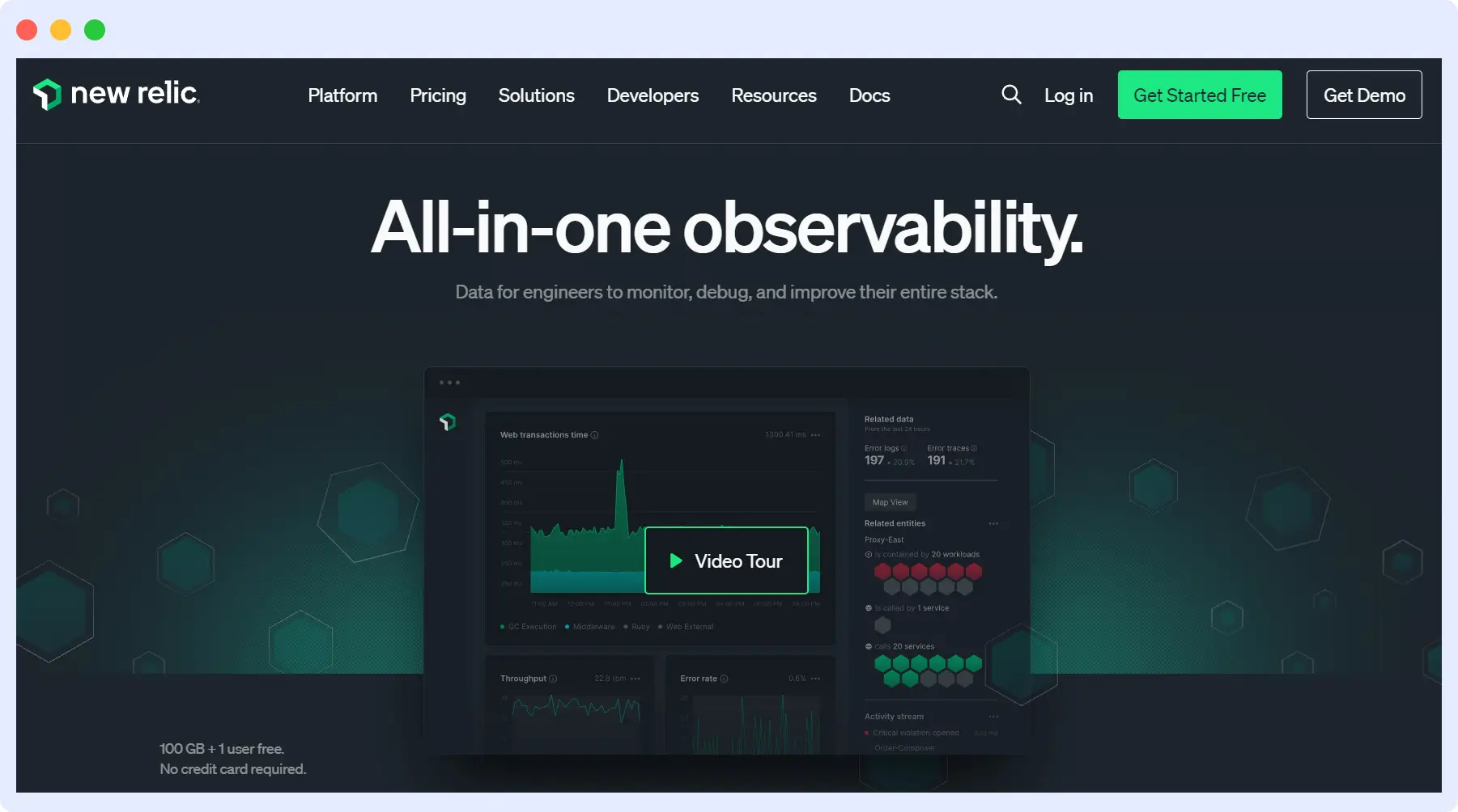New Relic, Paid Grafana Alternative