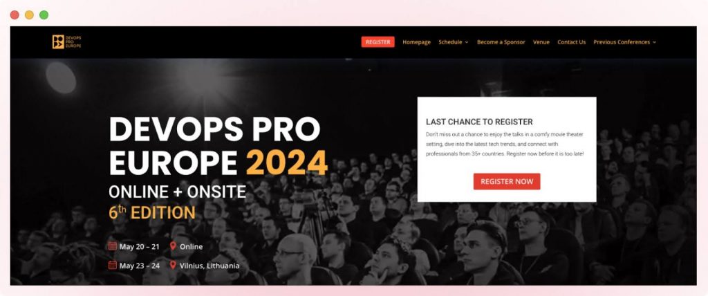 Upcoming DevOps Conferences & Events - DevOps Pro Europe