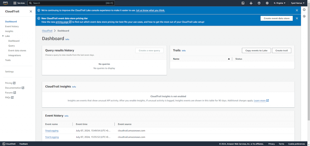 AWS CloudTrail Logs - 2