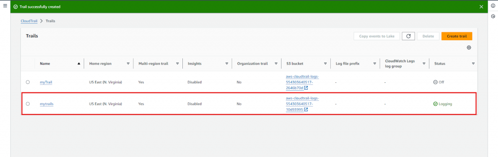 AWS CloudTrail Logs 8.1