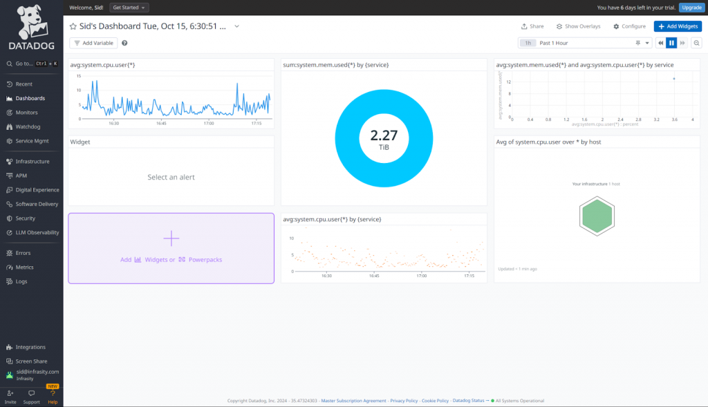 Datadog: Default Polling Every 5 Minutes