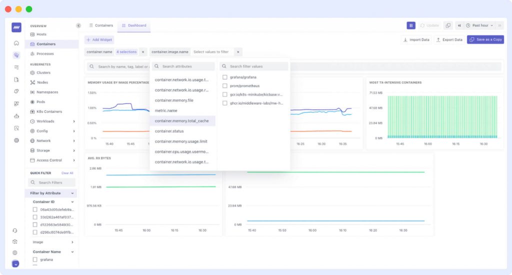 Prometheus metrics with Data Analysis and Filtering