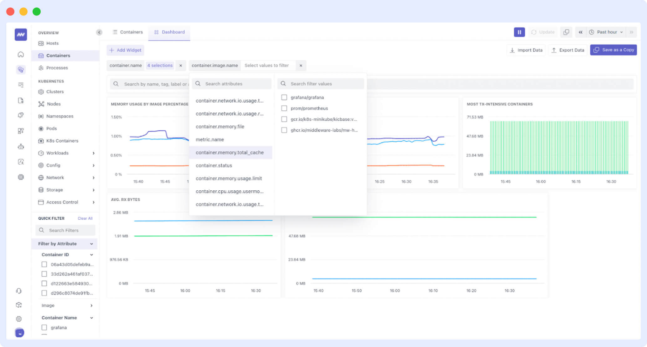 Prometheus metrics with Data Analysis and Filtering