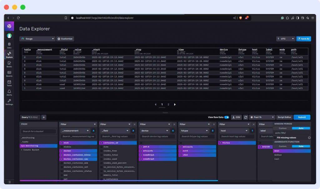 Influx dB alternatives to Prometheus