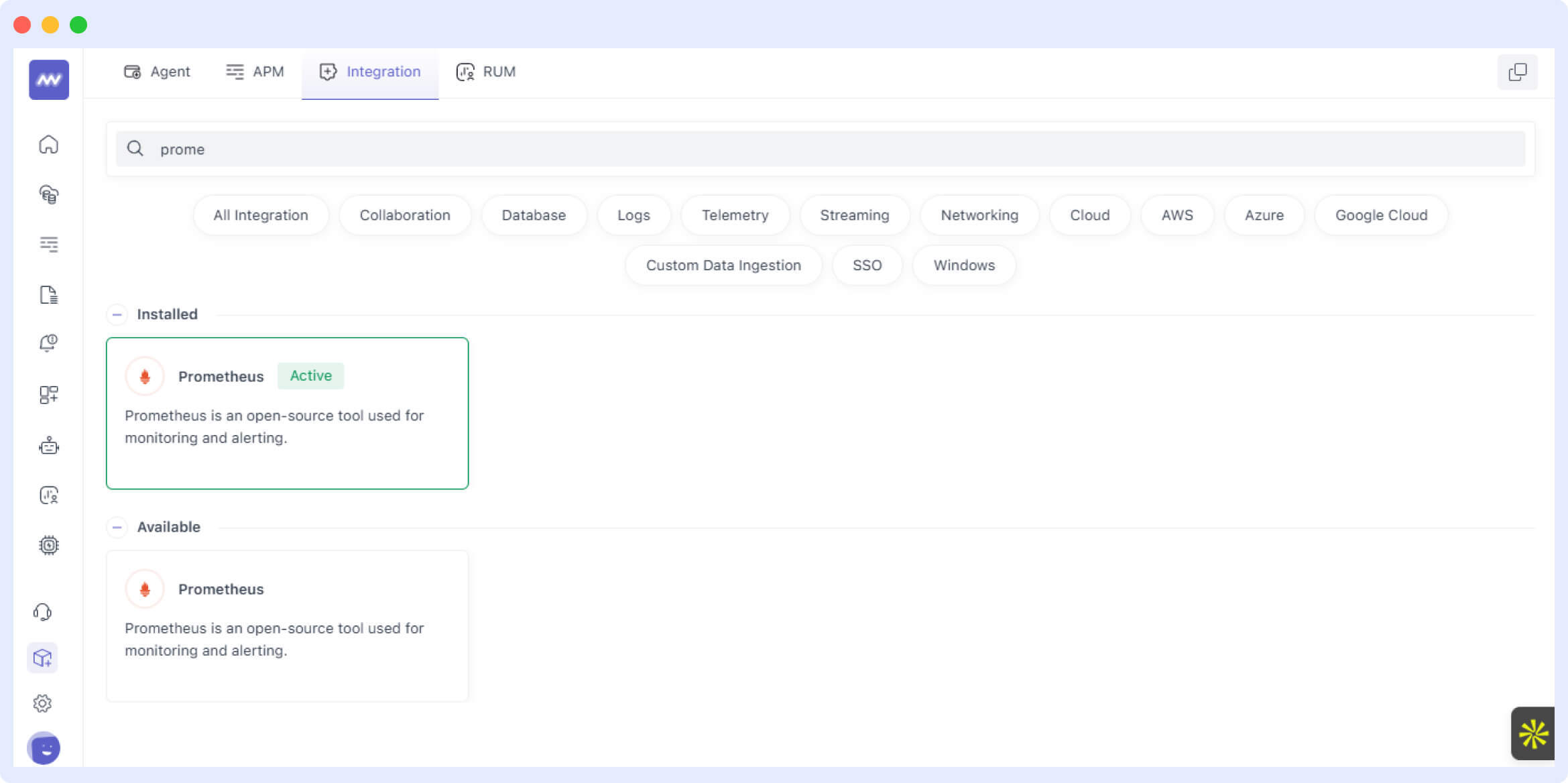 Prometheus Integration with Middleware
