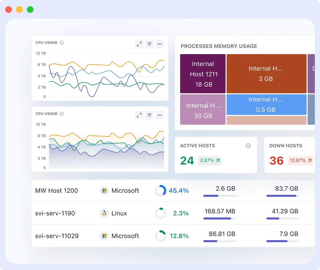Monitoring Tool for Memory Leaks