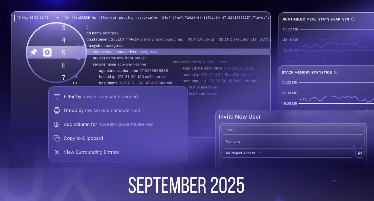 September 2025 Product Updates