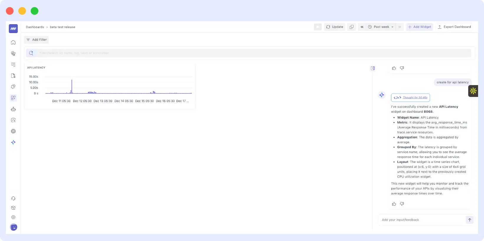 Modified Add Widgets Using Middleware