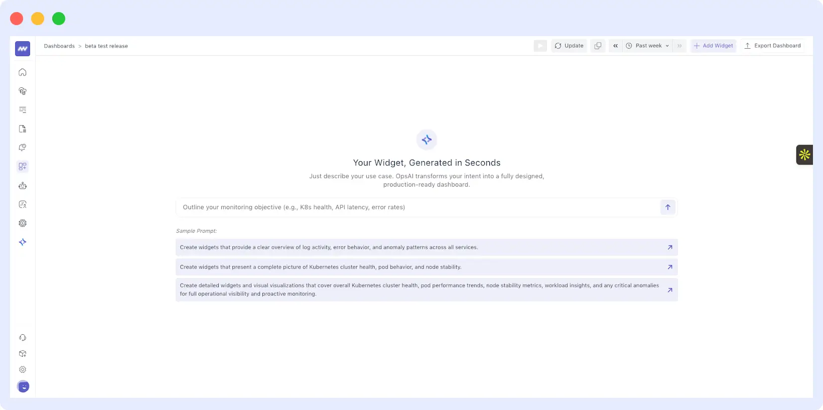 Modified Add Widgets Middleware