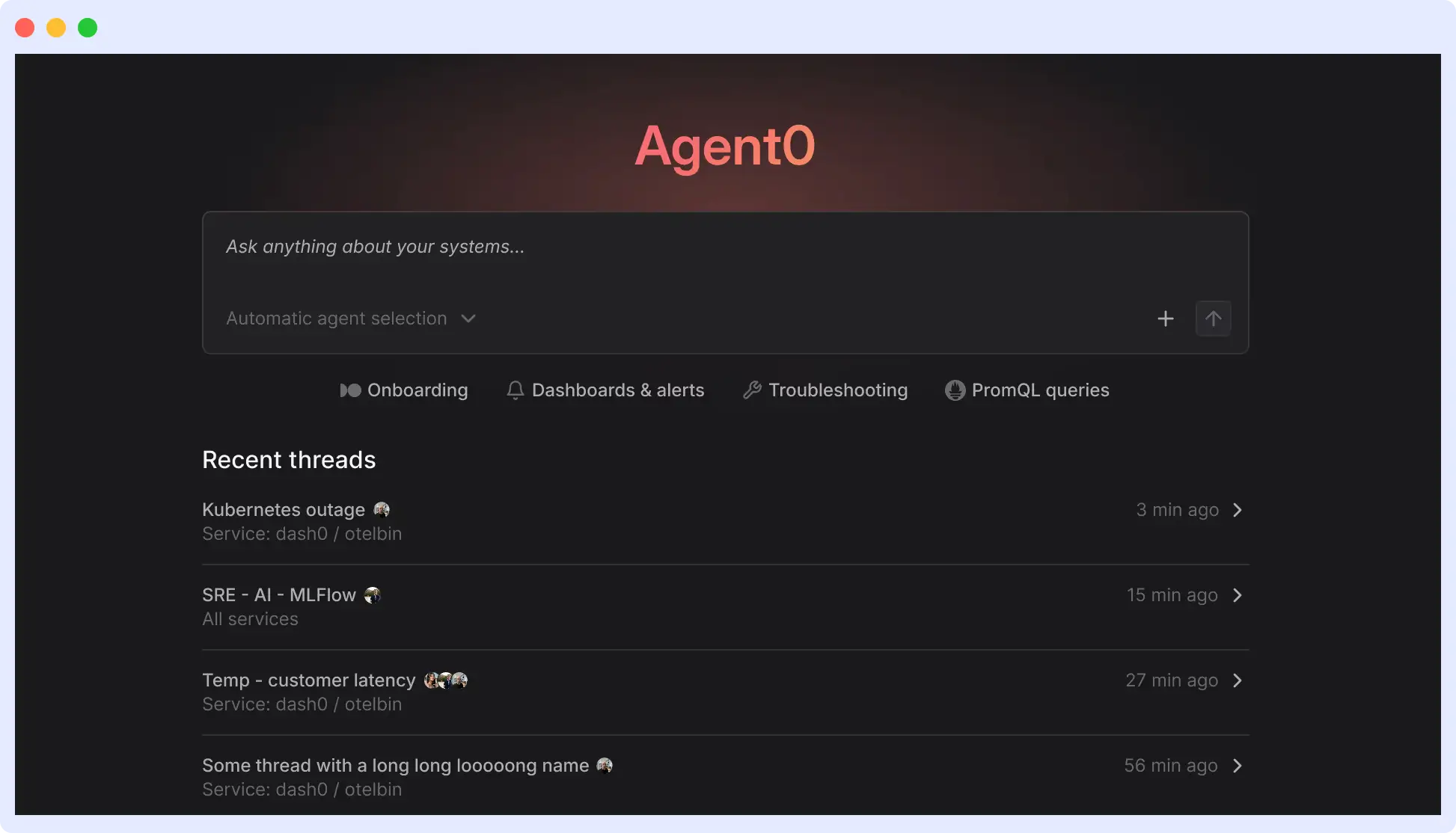 sre tool Agent0 by Dash0