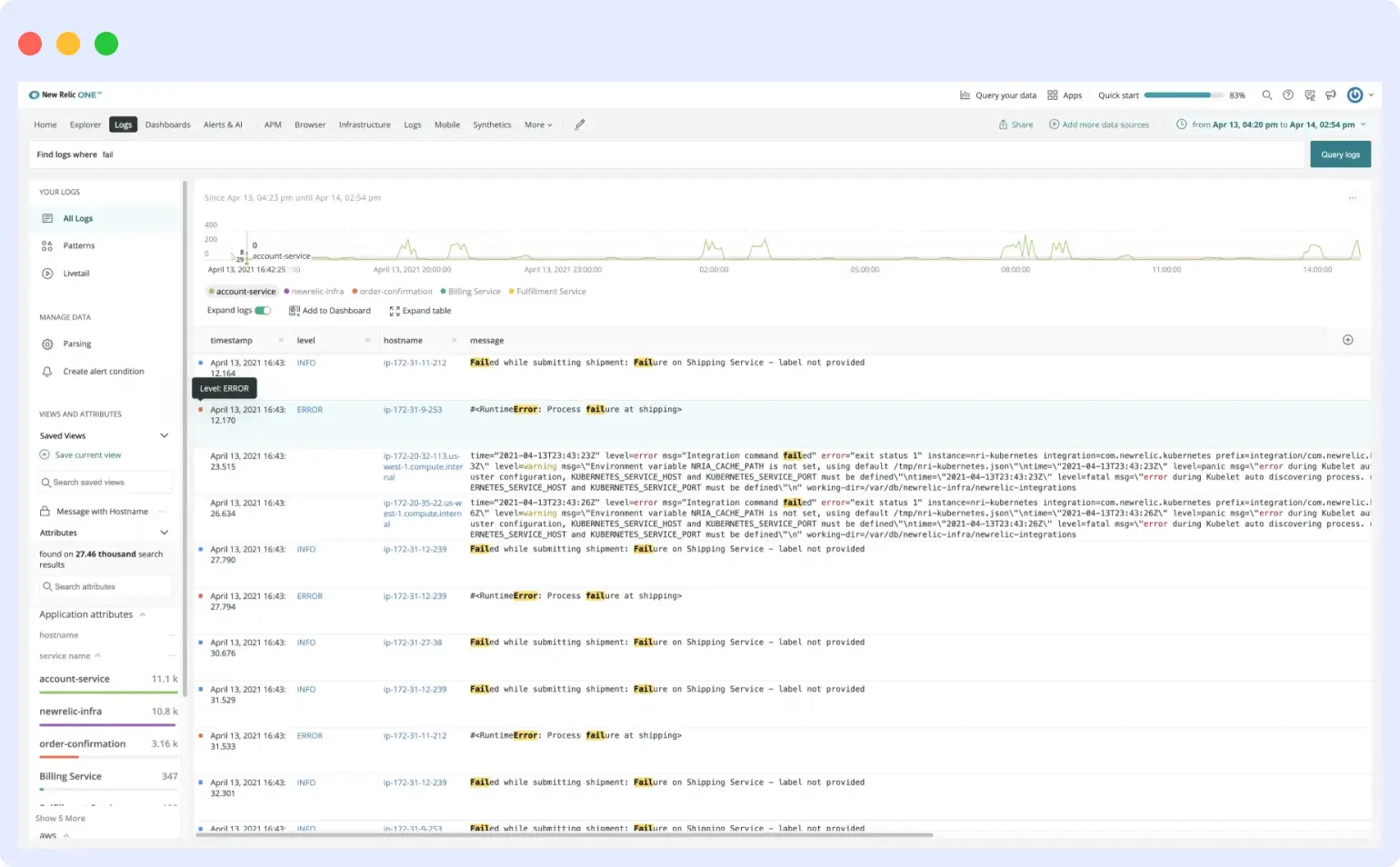 newrelic aggregation tool