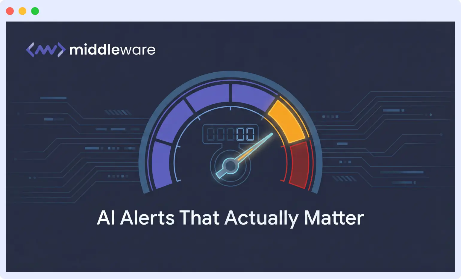 What makes AI-driven alerts different from threshold alerts